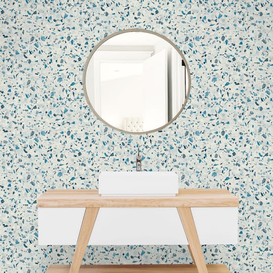 Surface Style Floored Peel & Stick Wallpaper